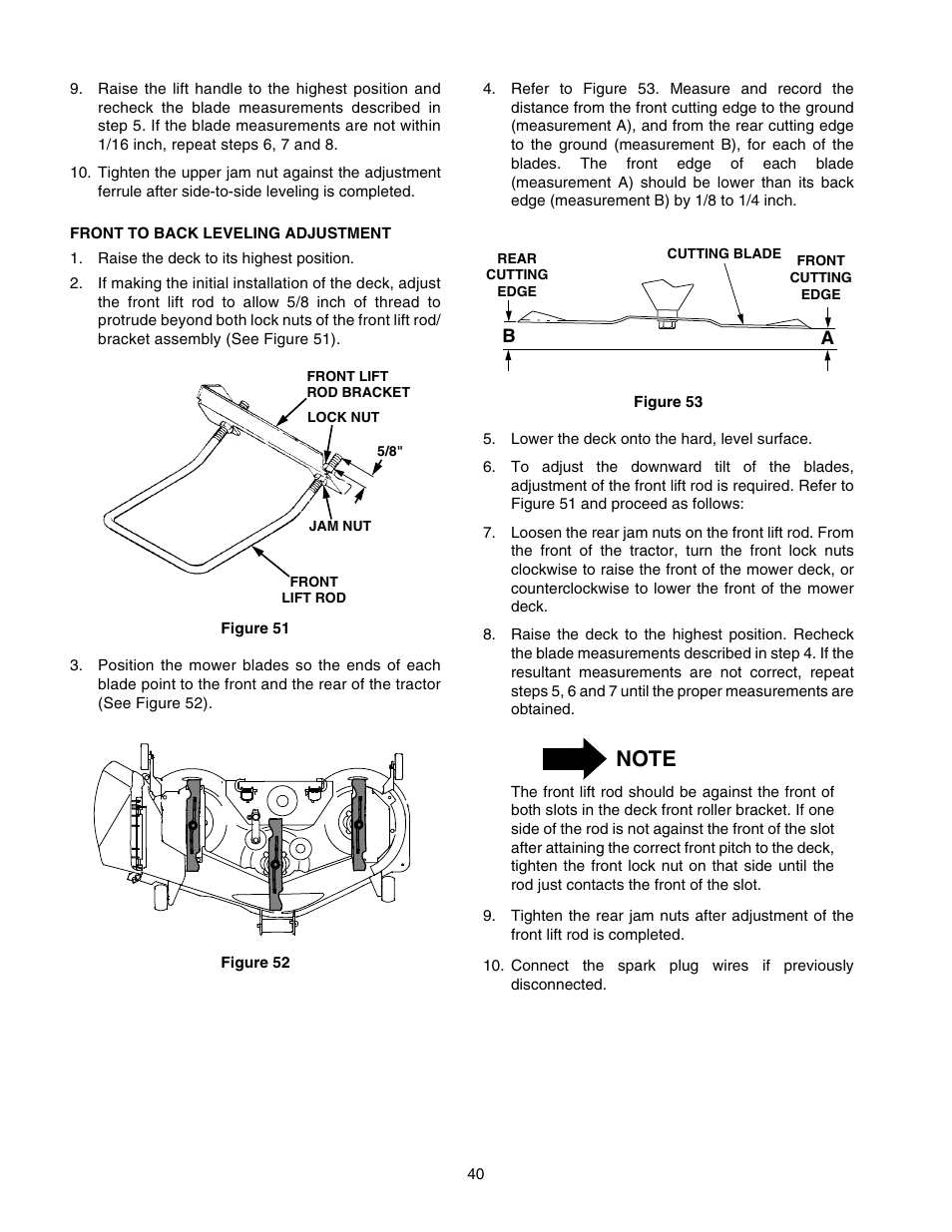 Cub Cadet GT-2550 User Manual | Page 40 / 60