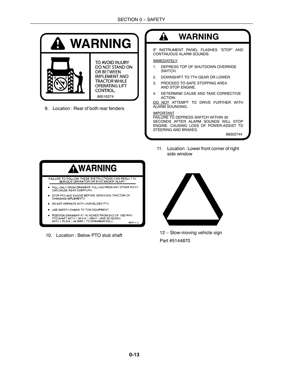 Warning | Buhler 2180 User Manual | Page 15 / 332