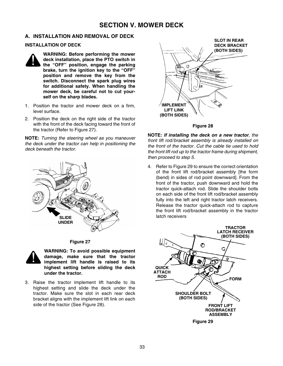 Cub Cadet GT-2550 User Manual | Page 33 / 56