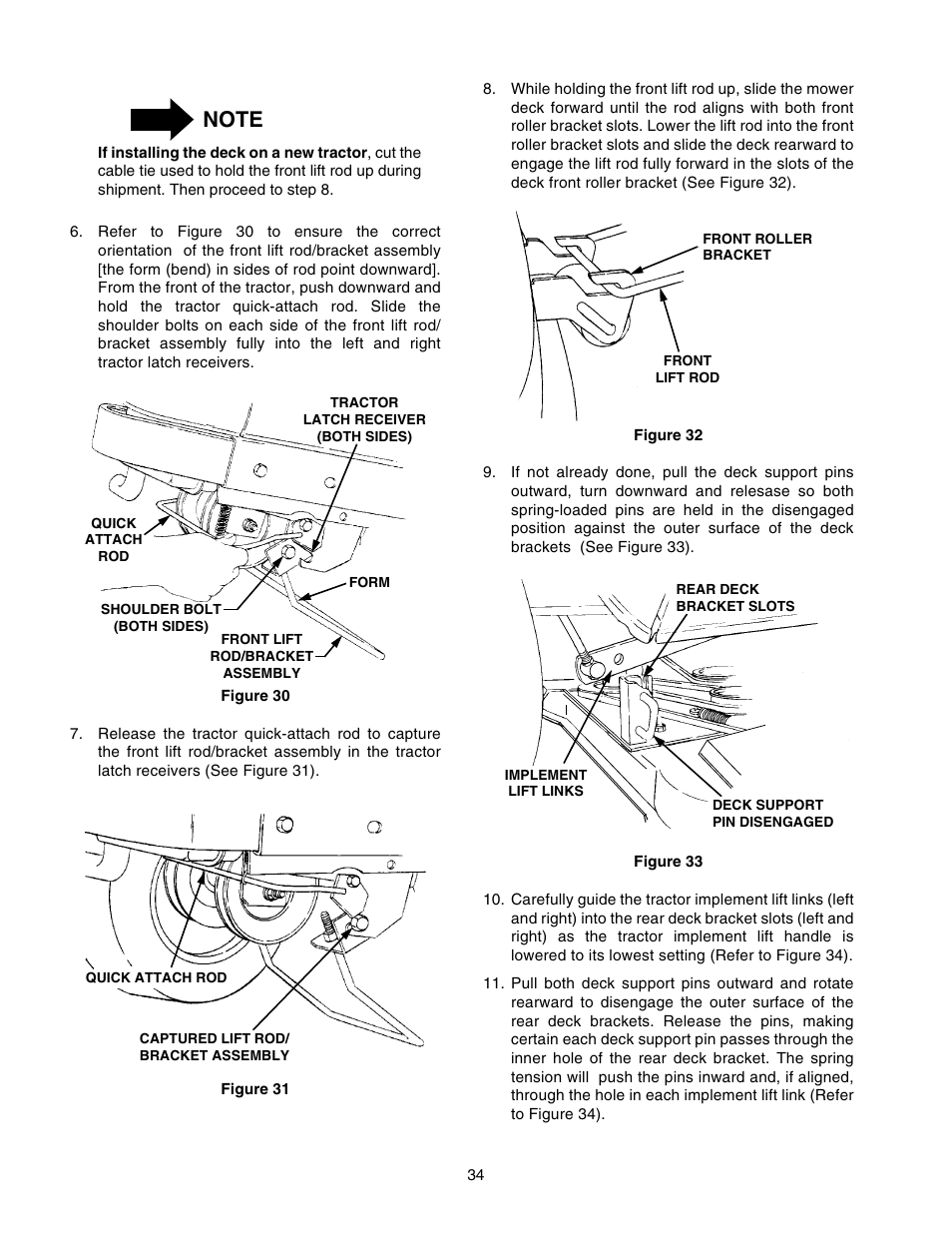 Cub Cadet GT-2554 User Manual | Page 34 / 60