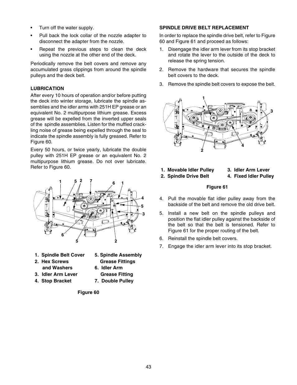 Cub Cadet GT-2554 User Manual | Page 43 / 60