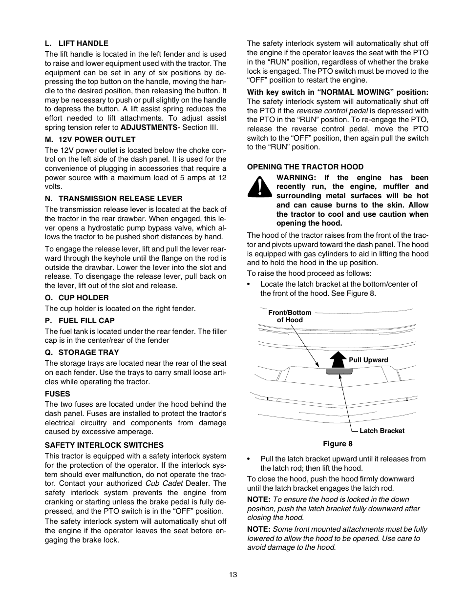 Cub Cadet GT-2554 User Manual | Page 13 / 56