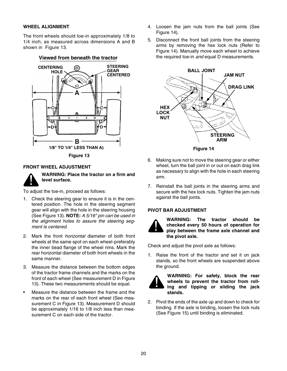 Cub Cadet GT-2554 User Manual | Page 20 / 56