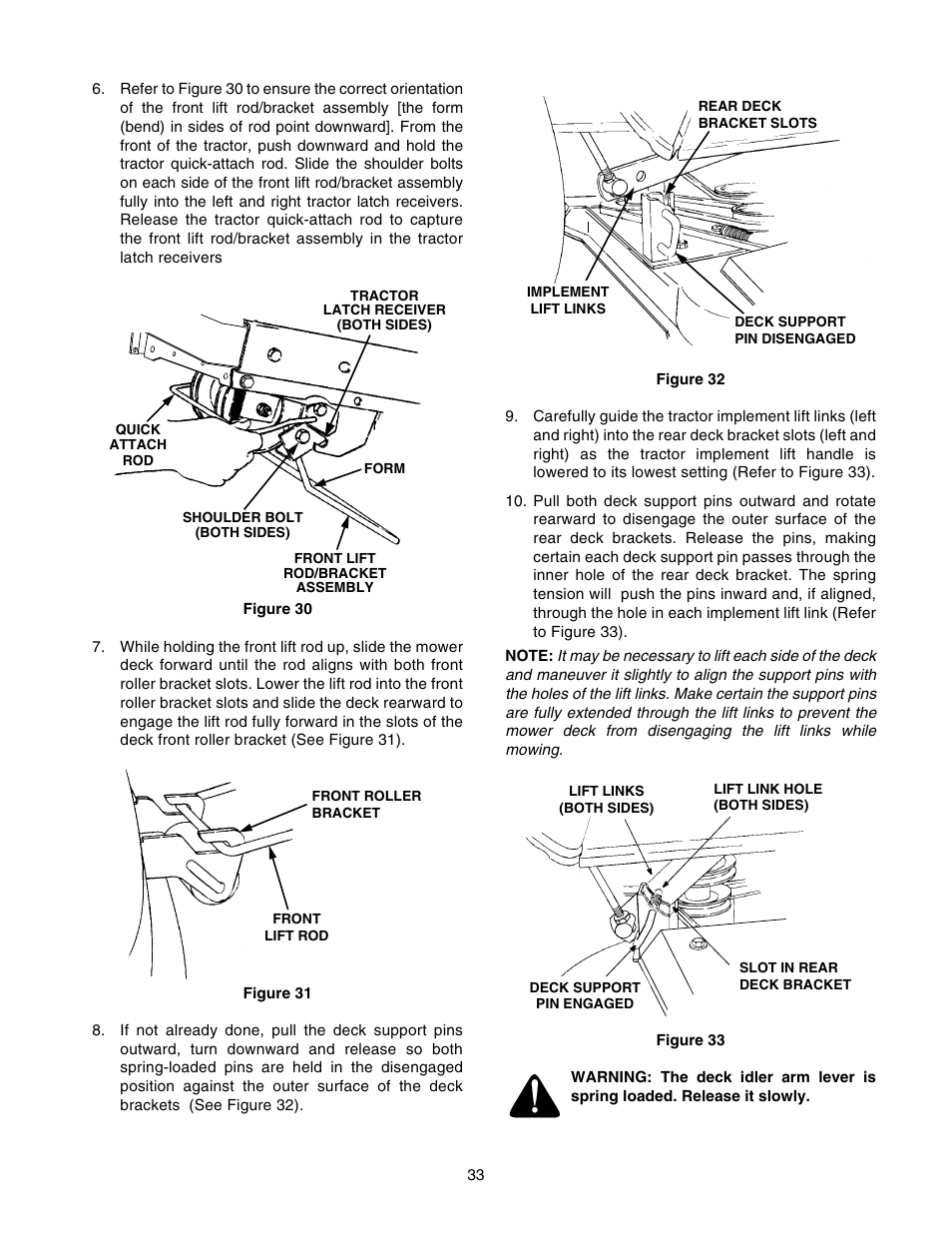 Cub Cadet GT-2554 User Manual | Page 33 / 56
