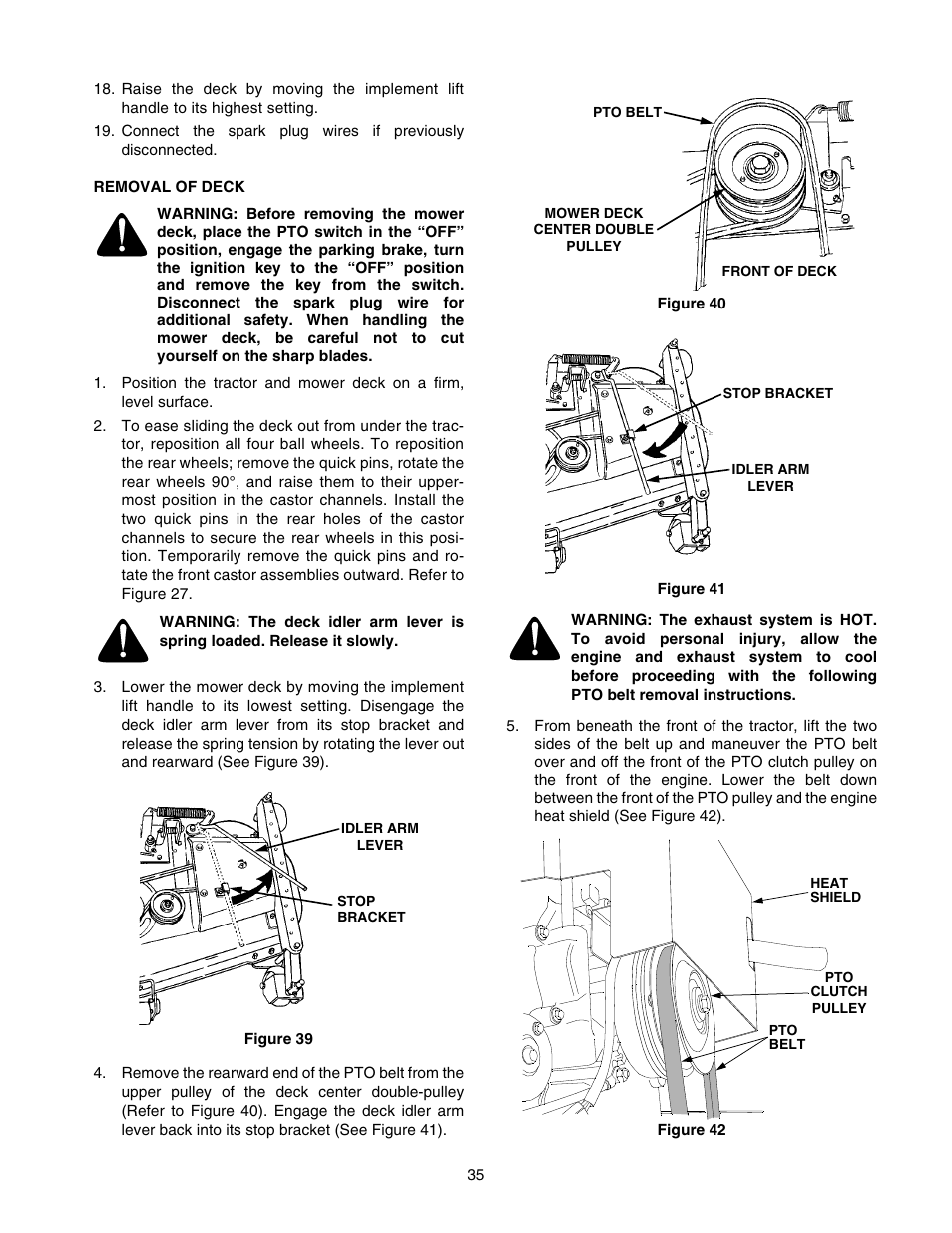 Cub Cadet GT-2554 User Manual | Page 35 / 56