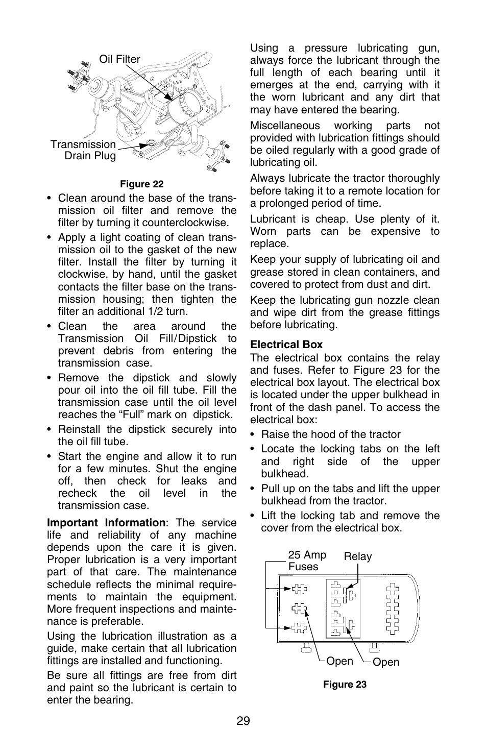 Cub Cadet GT-3100 User Manual | Page 29 / 48