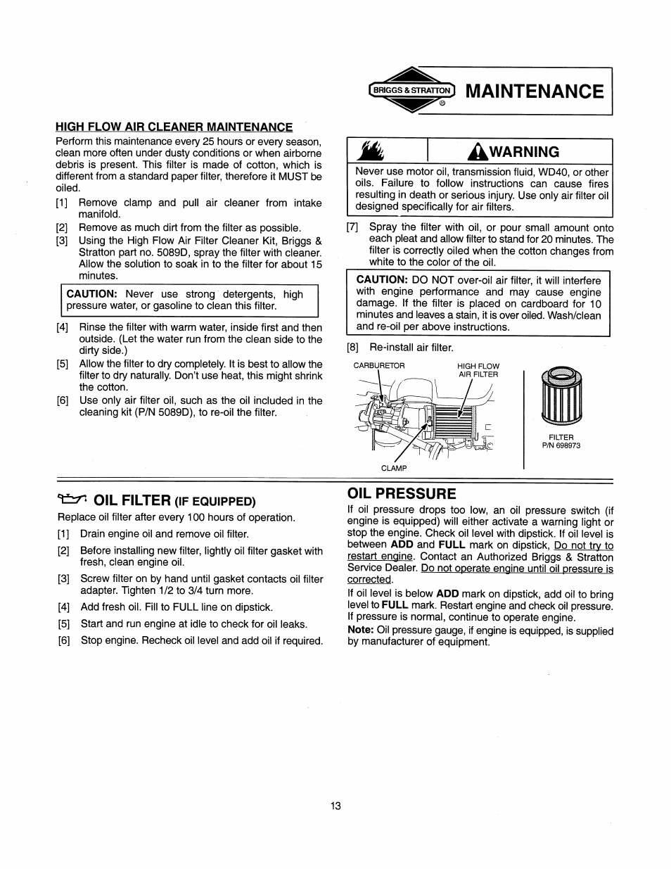 Cub Cadet RZT42 User Manual | Page 44 / 52