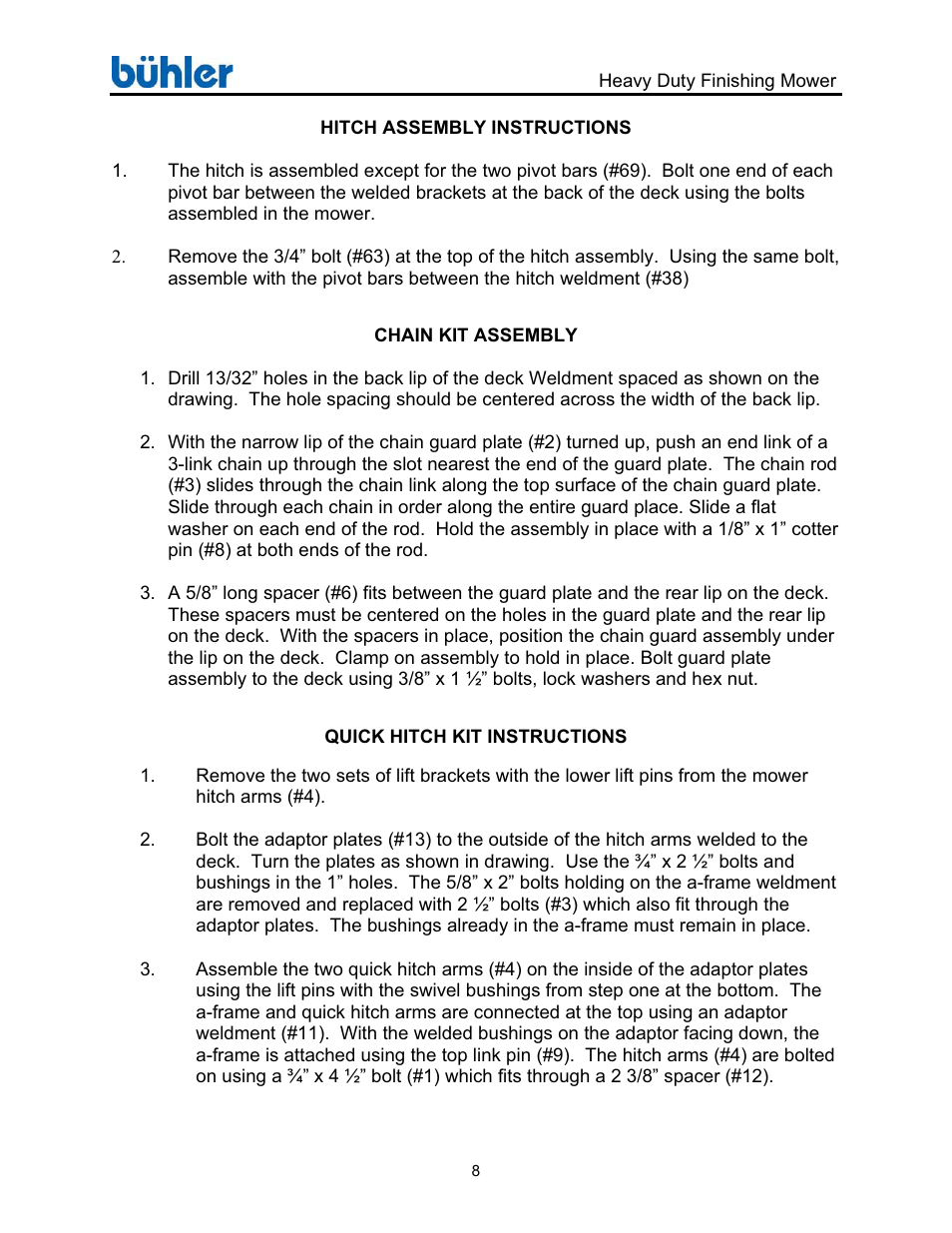 Buhler FK369 User Manual | Page 12 / 48