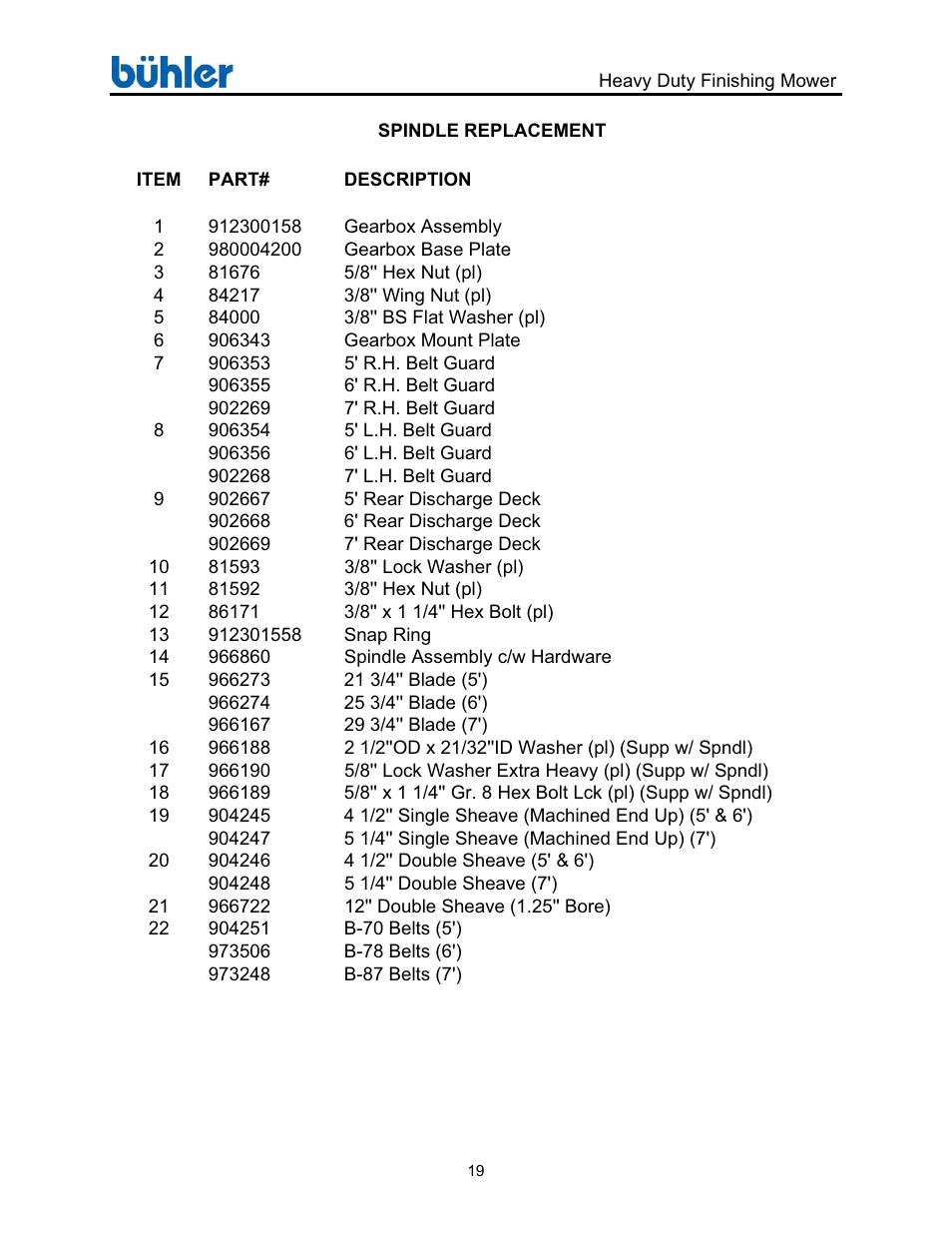 Buhler FK369 User Manual | Page 23 / 48