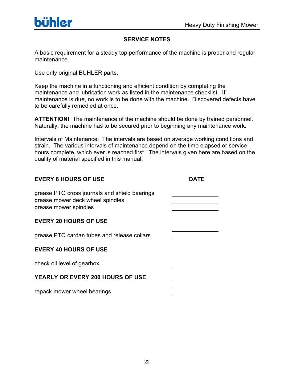 Buhler FK369 User Manual | Page 26 / 48