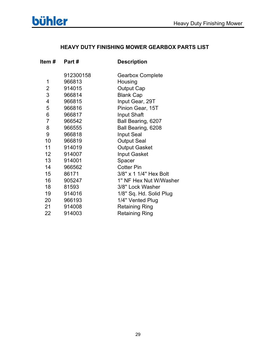 Buhler FK369 User Manual | Page 33 / 48