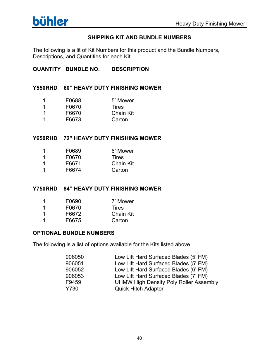 Buhler FK369 User Manual | Page 44 / 48