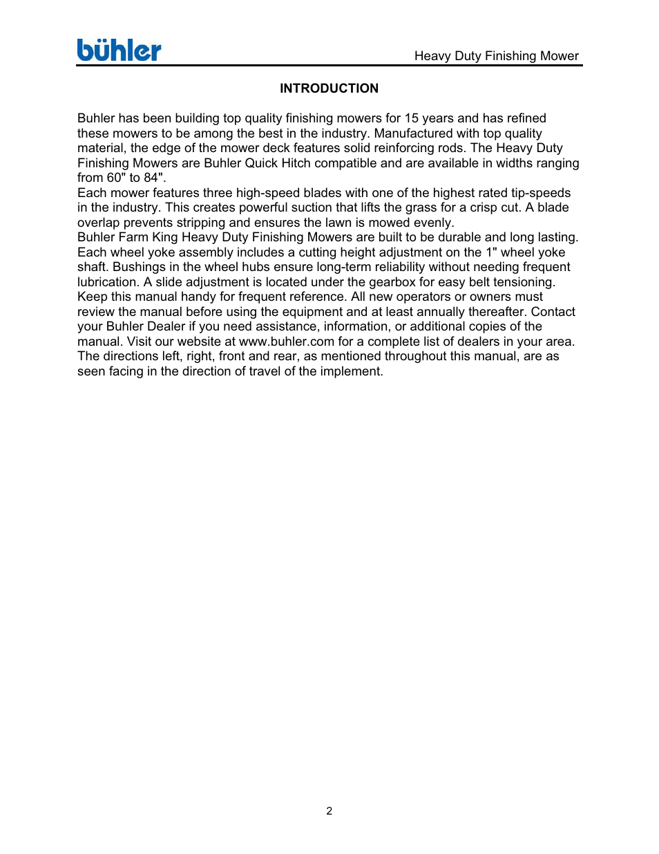 Buhler FK369 User Manual | Page 6 / 48