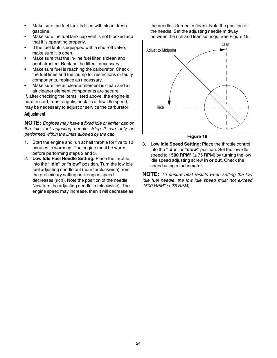 Cub Cadet SLT-1554 User Manual | Page 24 / 36