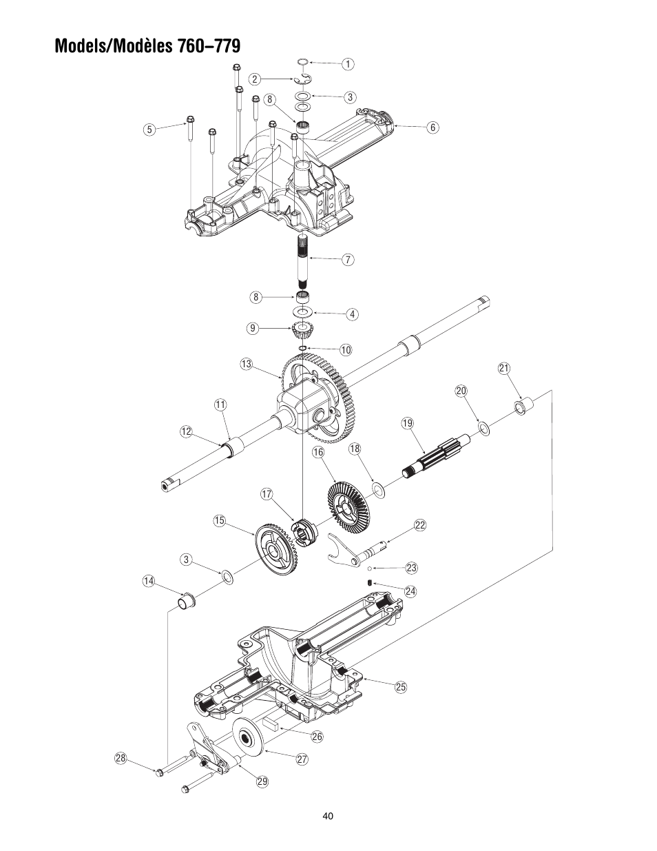 Cub Cadet WLT538 User Manual | Page 40 / 47