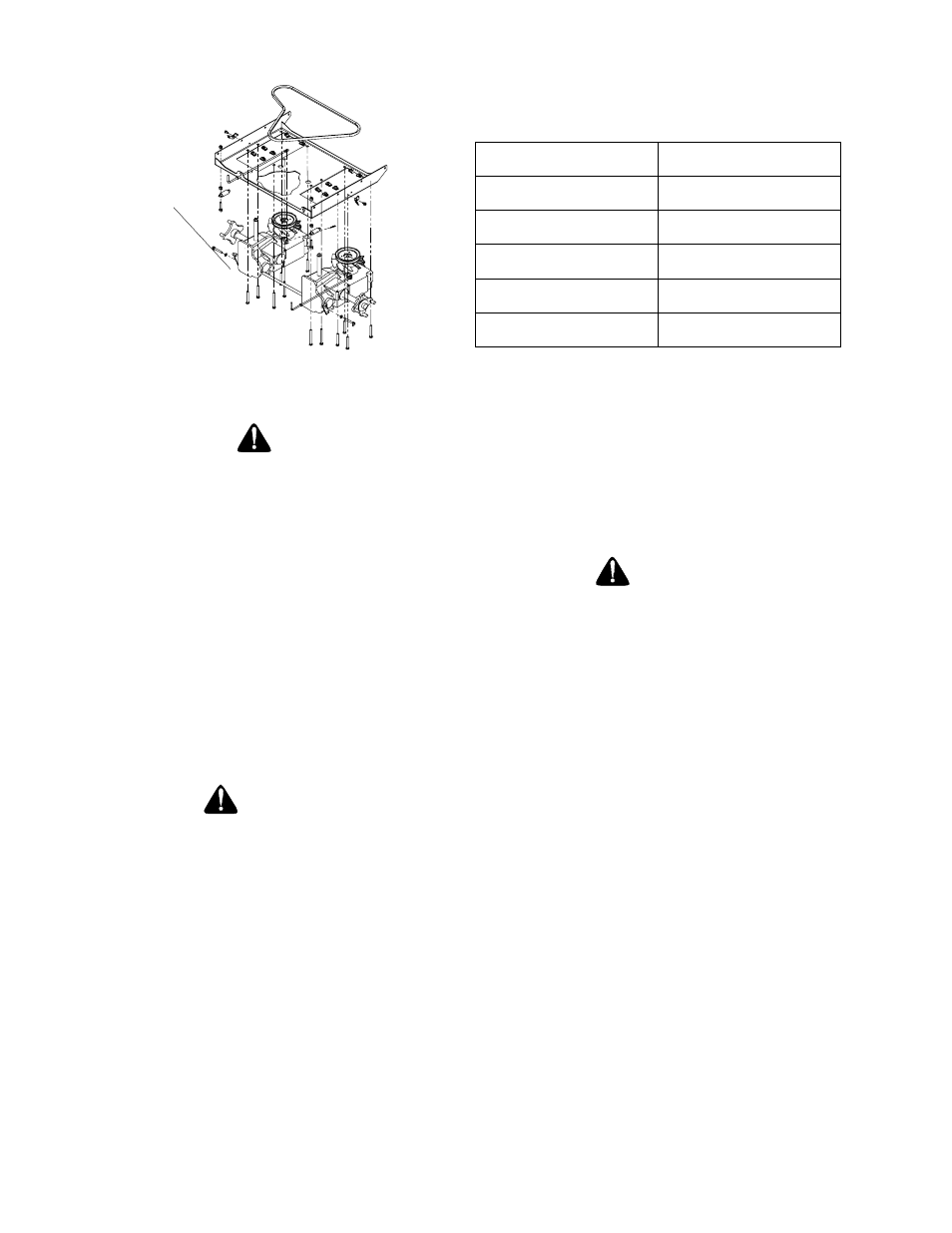 Danger, Warning | Cub Cadet Z-Force_50 User Manual | Page 18 / 32