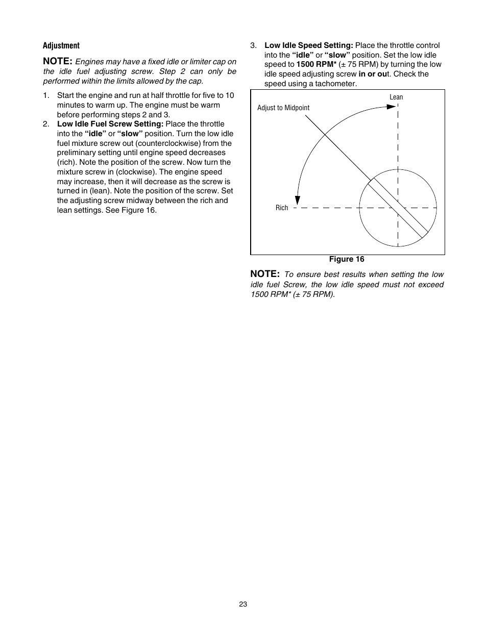 Cub Cadet GT1554 User Manual | Page 23 / 36