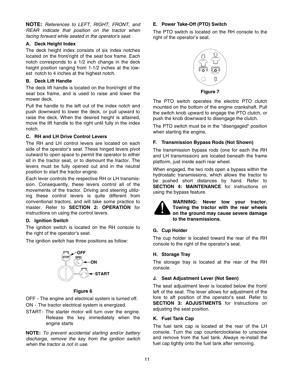 Cub Cadet RZT 54 User Manual | Page 11 / 56