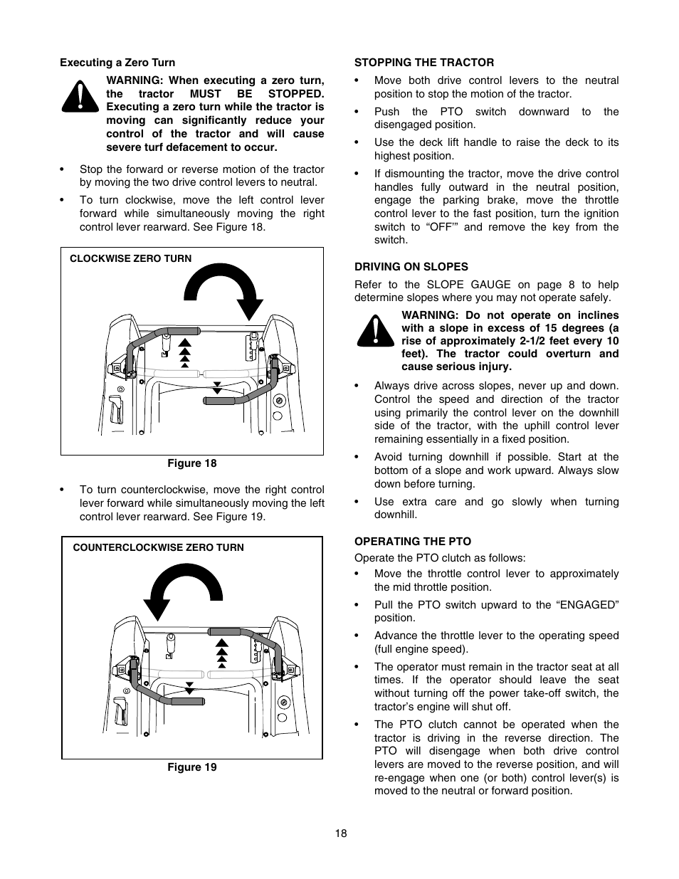 Cub Cadet RZT 54 User Manual | Page 18 / 56