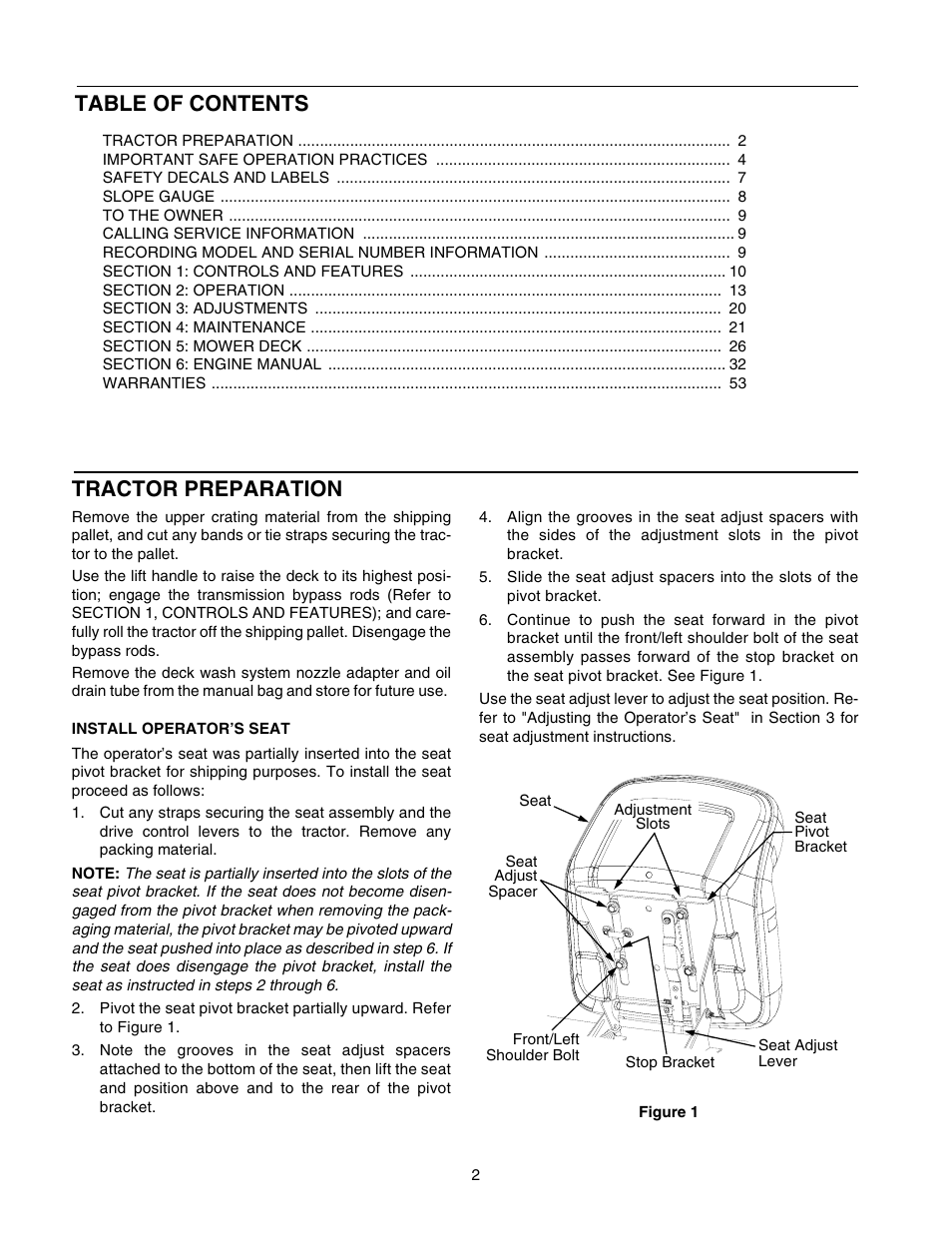 Cub Cadet RZT 54 User Manual | Page 2 / 56