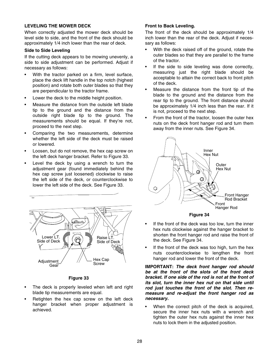 Cub Cadet RZT 54 User Manual | Page 28 / 56