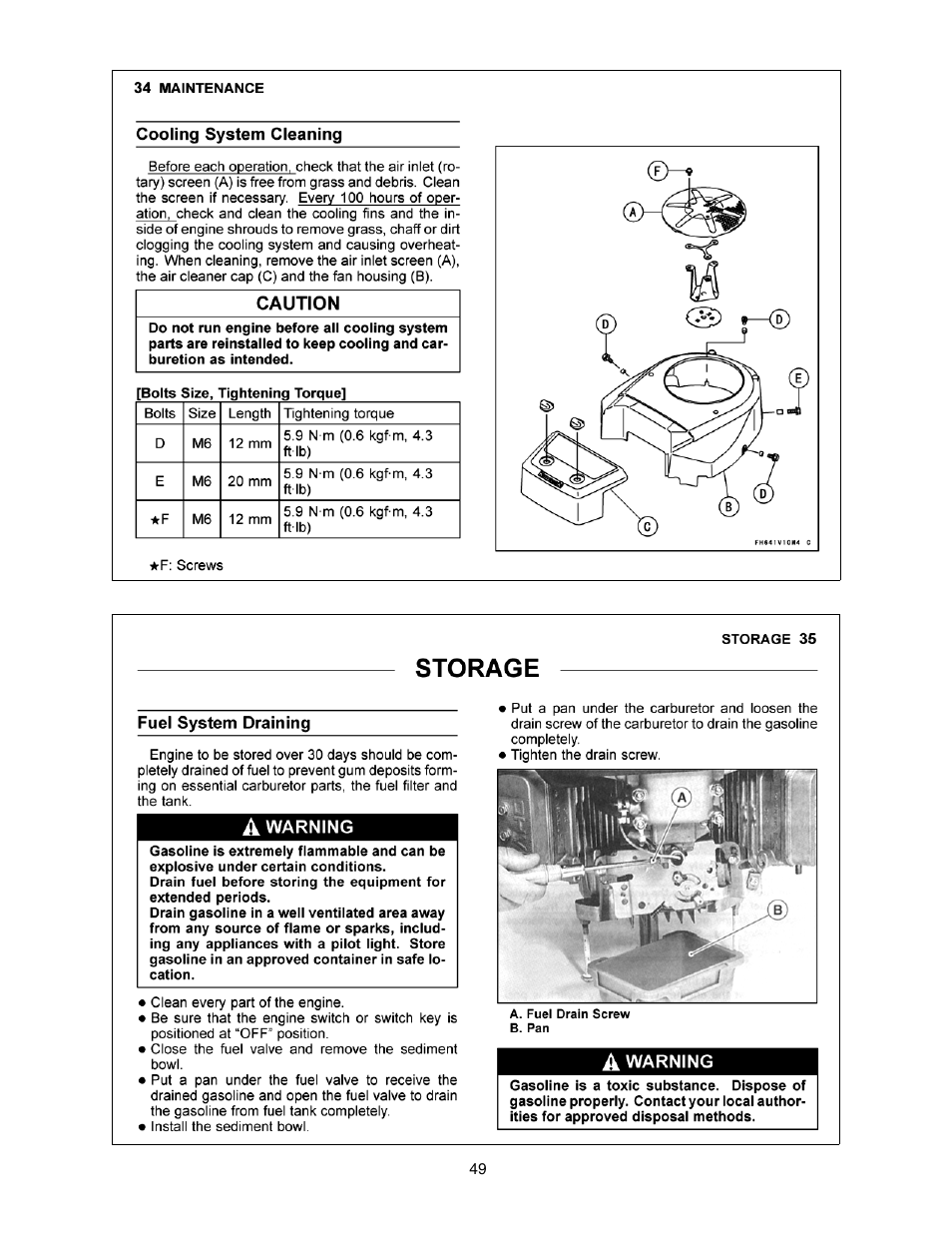 Cub Cadet RZT 54 User Manual | Page 49 / 56