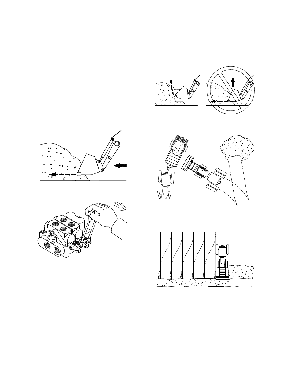 P4555-12, Operating suggestions for loading, Do this! not this | Buhler 595 User Manual | Page 14 / 34