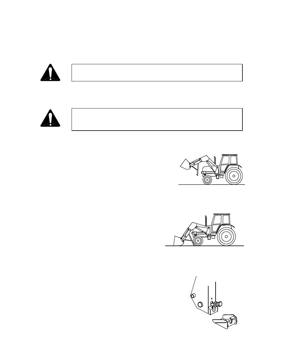 P4555-16, Removing the loader from your tractor | Buhler 595 User Manual | Page 18 / 34