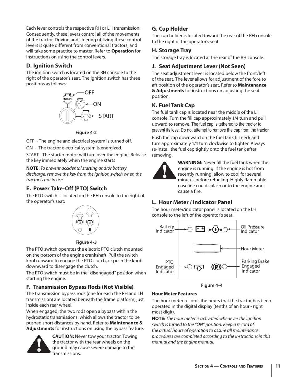 Cub Cadet RZT54 User Manual | Page 11 / 36