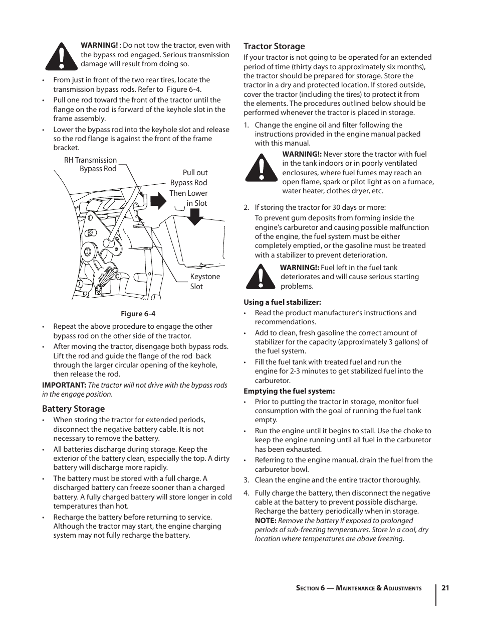 Cub Cadet RZT54 User Manual | Page 21 / 36