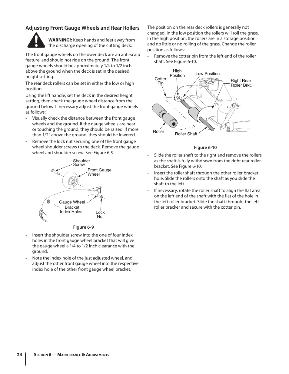Cub Cadet RZT54 User Manual | Page 24 / 36