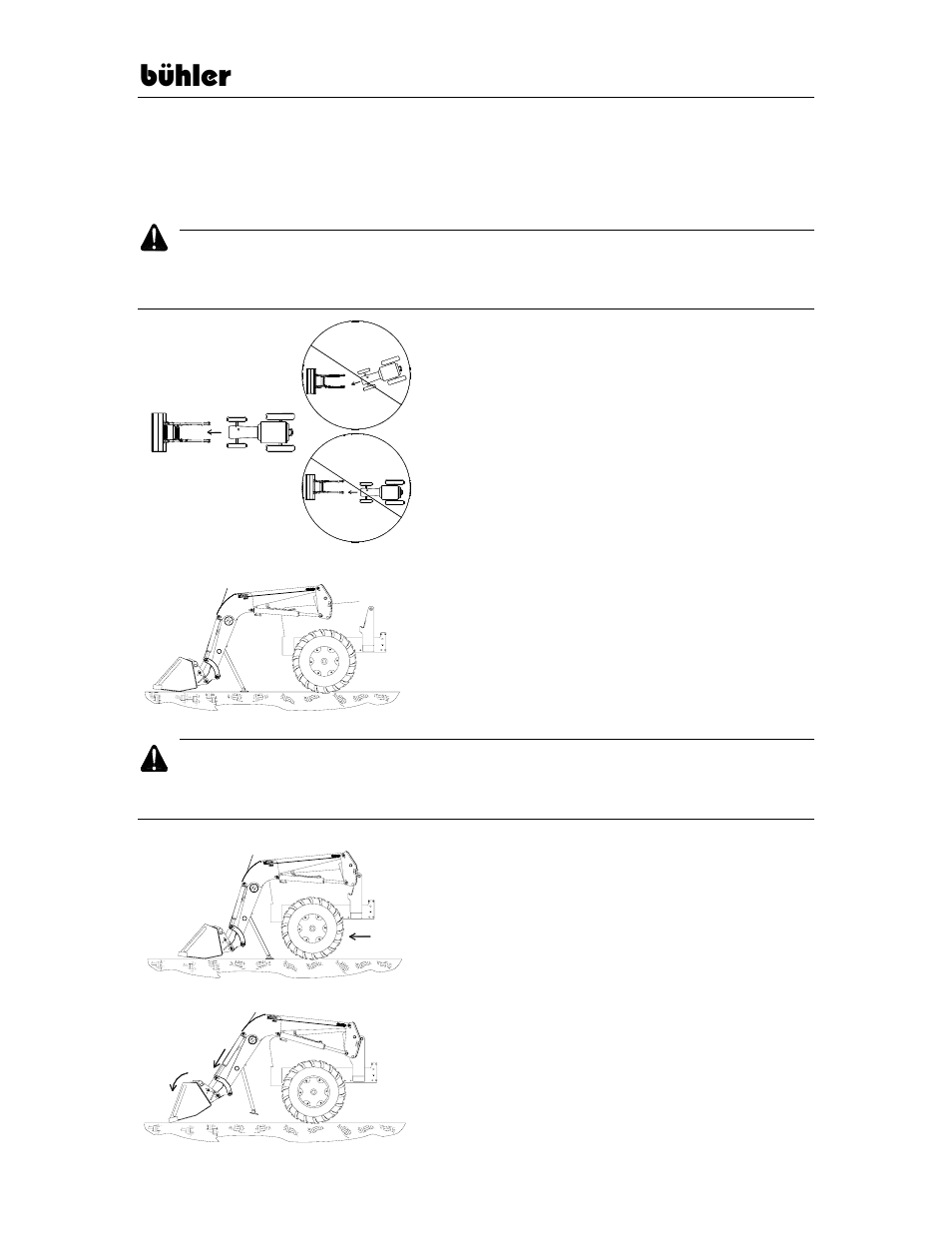 Bühler, Caution | Buhler 2596 User Manual | Page 20 / 48