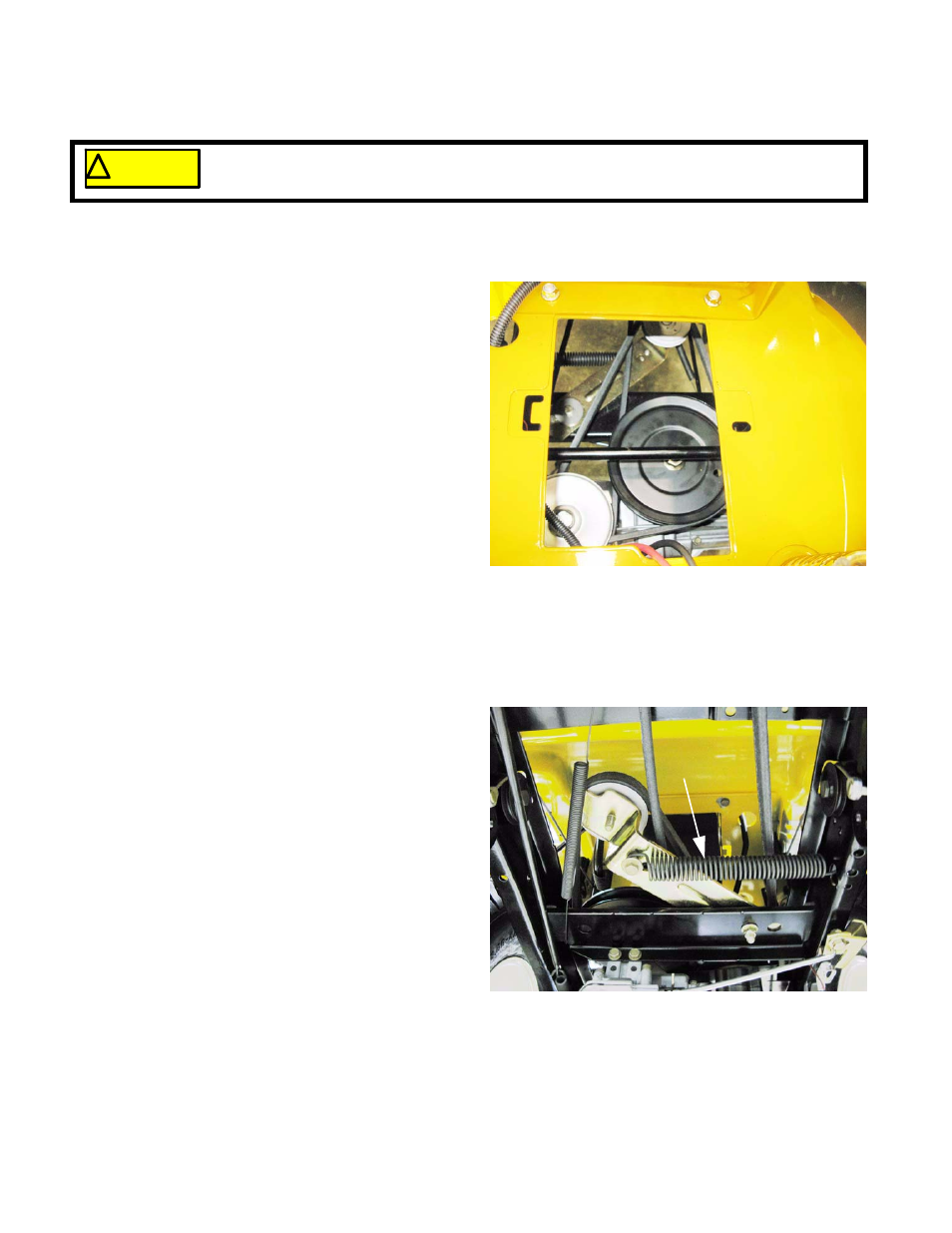 Drive belt replacement | Cub Cadet SLTX1000 Series User Manual | Page 124 / 278