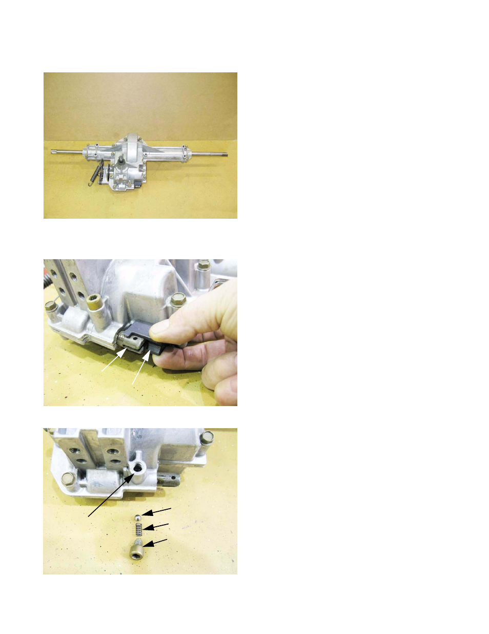 Transaxle repair | Cub Cadet SLTX1000 Series User Manual | Page 135 / 278