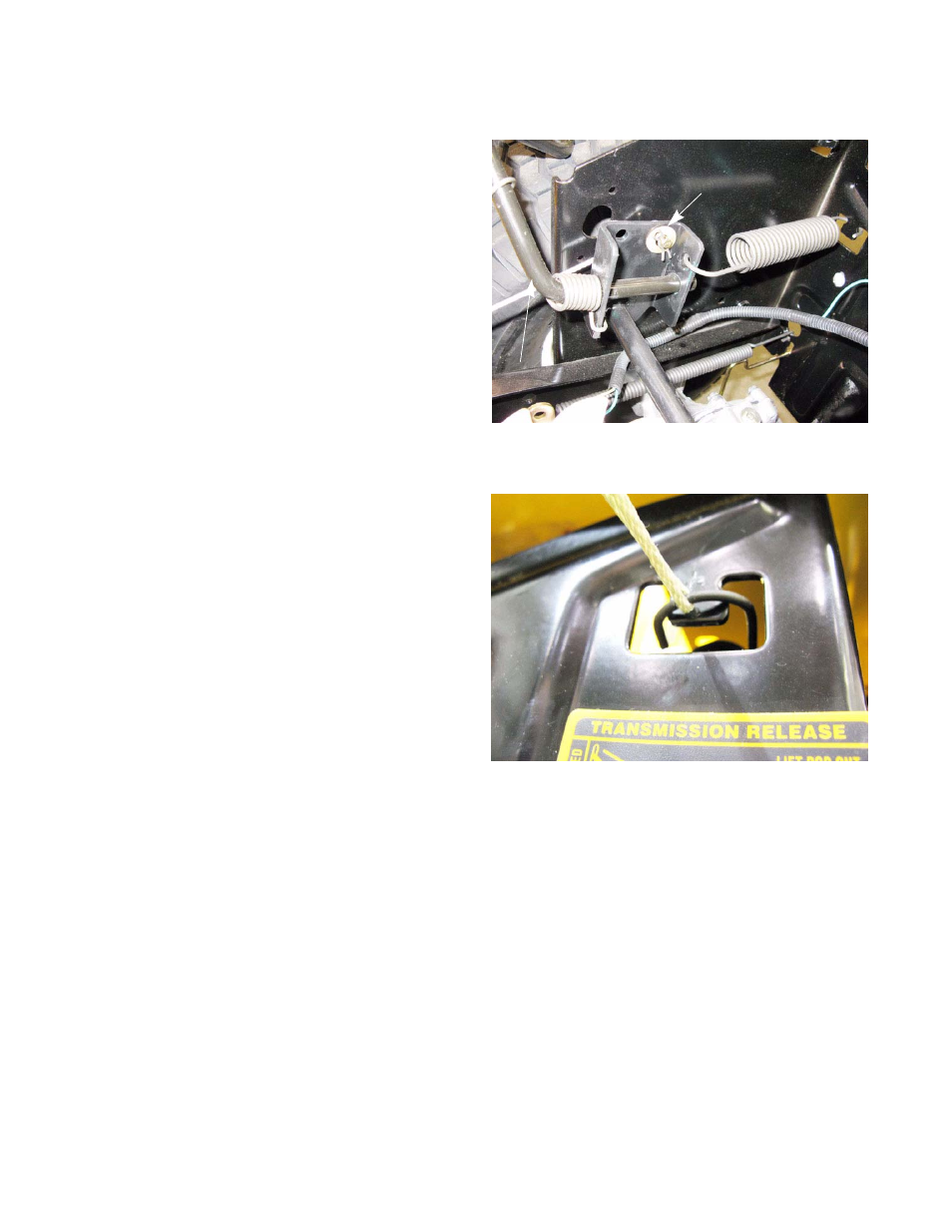 Deck lift shaft assembly removal/replacement | Cub Cadet SLTX1000 Series User Manual | Page 224 / 278