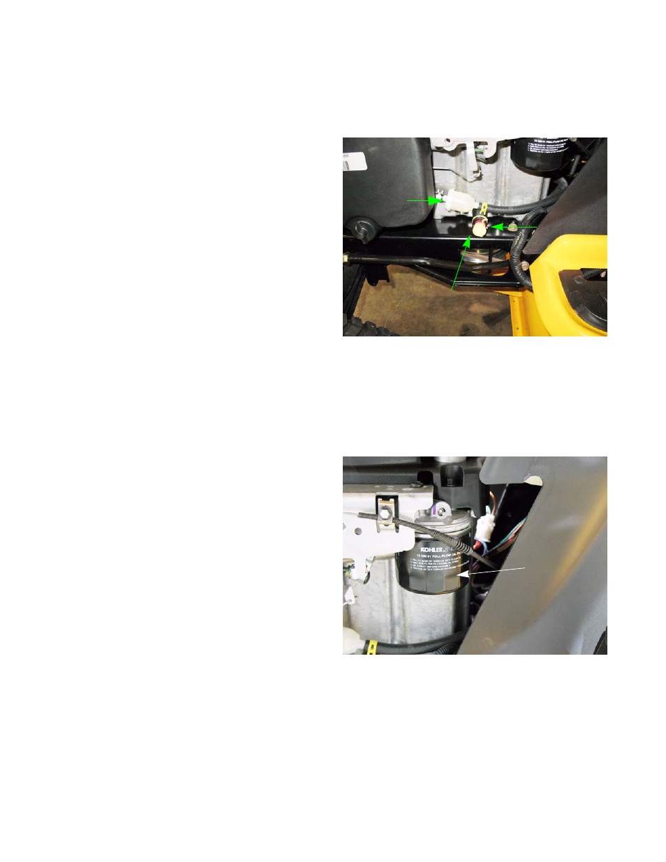 Oil change | Cub Cadet SLTX1000 Series User Manual | Page 232 / 278