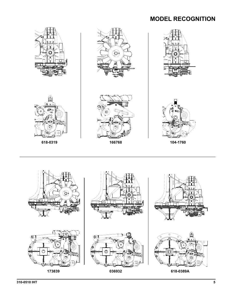 Model recognition | Cub Cadet SLTX1000 Series User Manual | Page 243 / 278