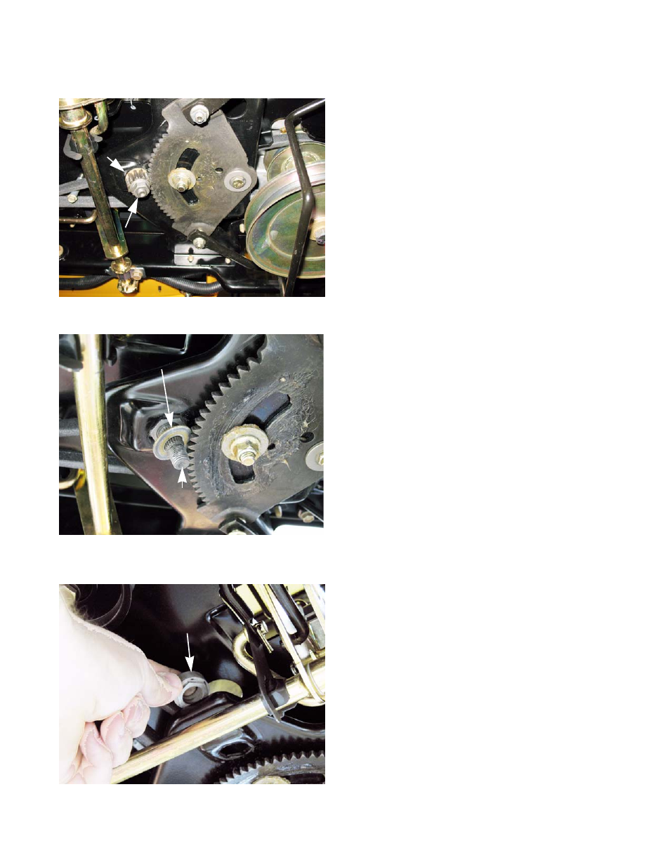 Sector gear and steering pinion gear | Cub Cadet SLTX1000 Series User Manual | Page 25 / 278