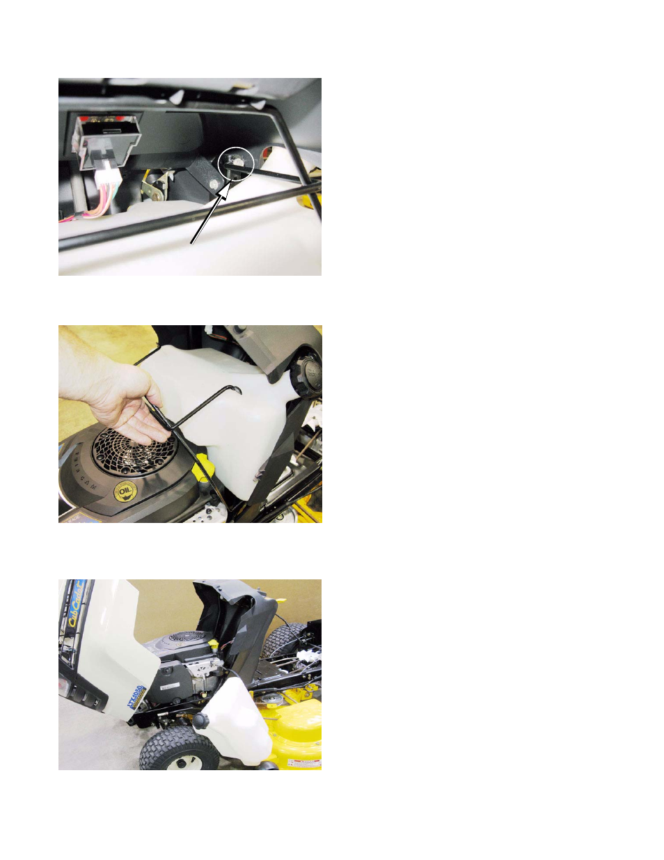 Cub Cadet SLTX1000 Series User Manual | Page 57 / 278