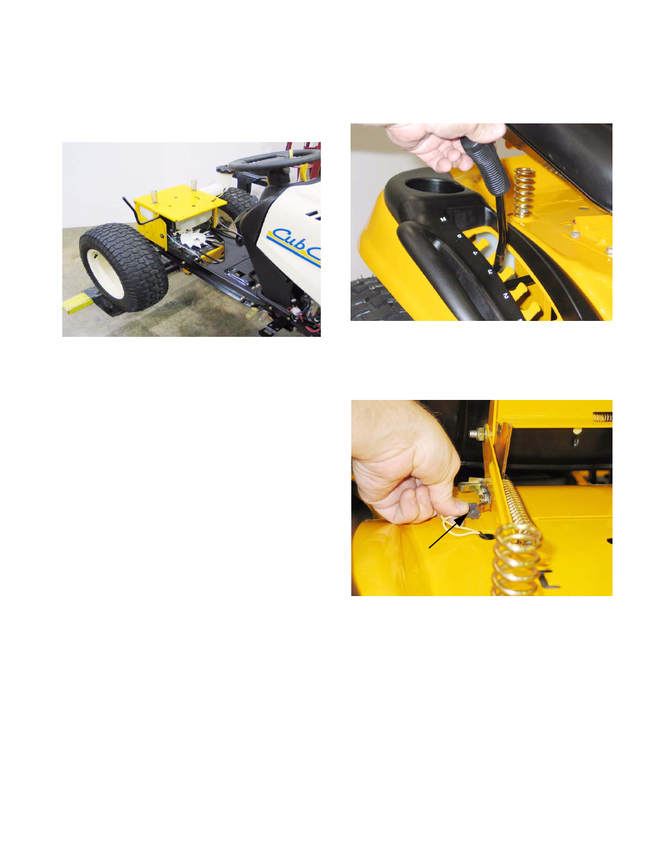 Rear fender removal | Cub Cadet SLT1500 Series User Manual | Page 11 / 91
