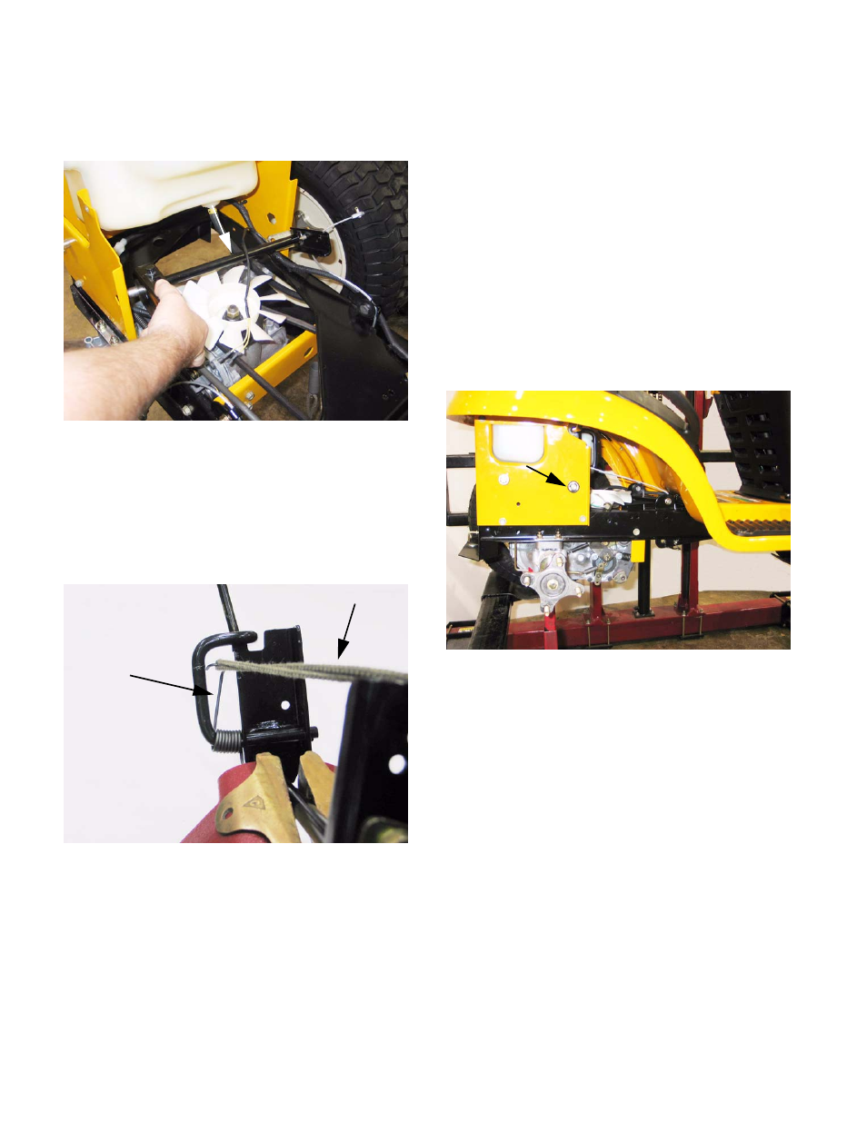 Lift shaft bushings | Cub Cadet SLT1500 Series User Manual | Page 20 / 91