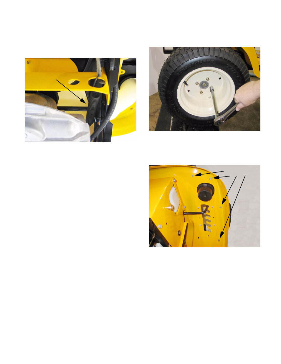 Deck lift cables and pulleys | Cub Cadet SLT1500 Series User Manual | Page 21 / 91