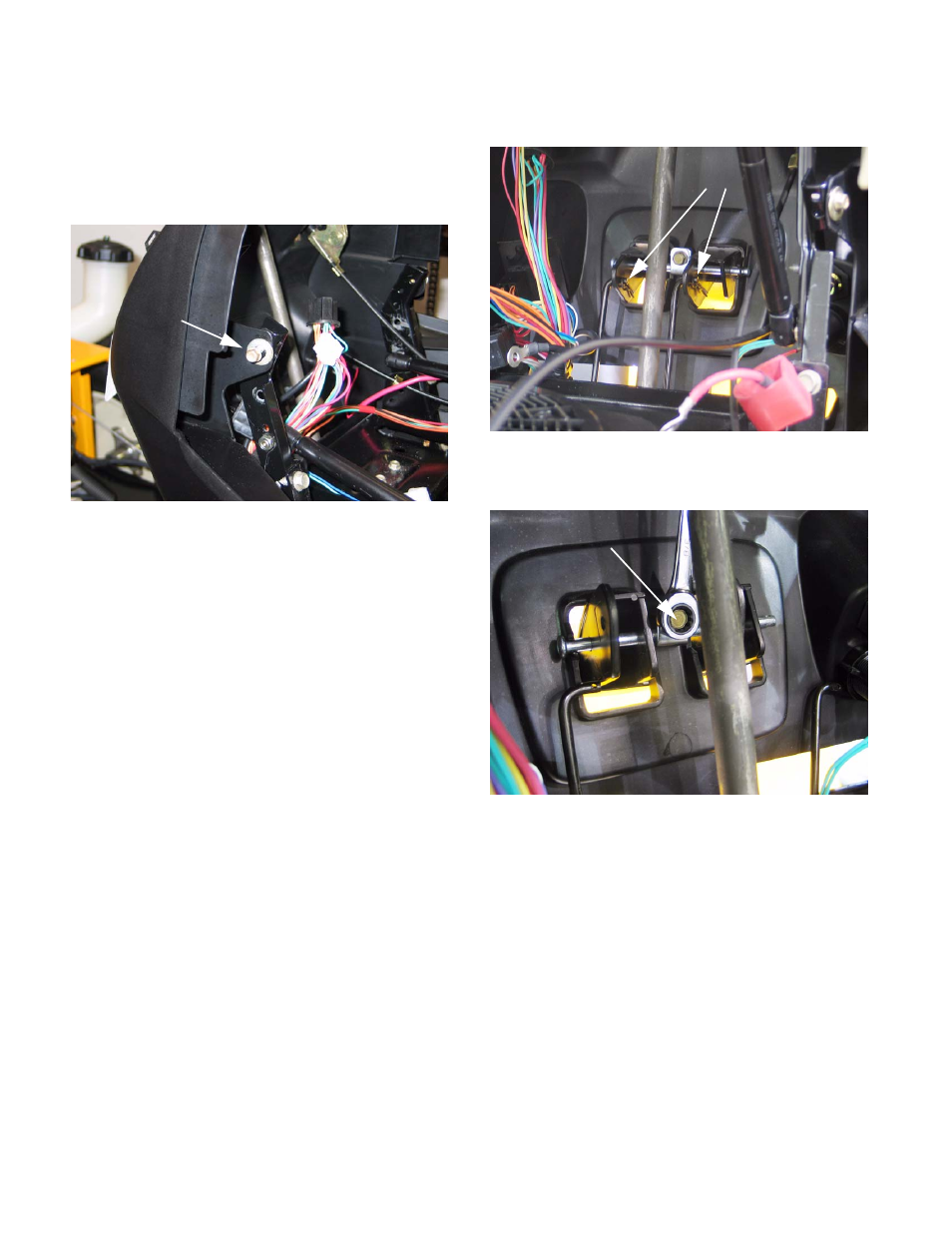 Cruise control and park brake linkages | Cub Cadet SLT1500 Series User Manual | Page 26 / 91