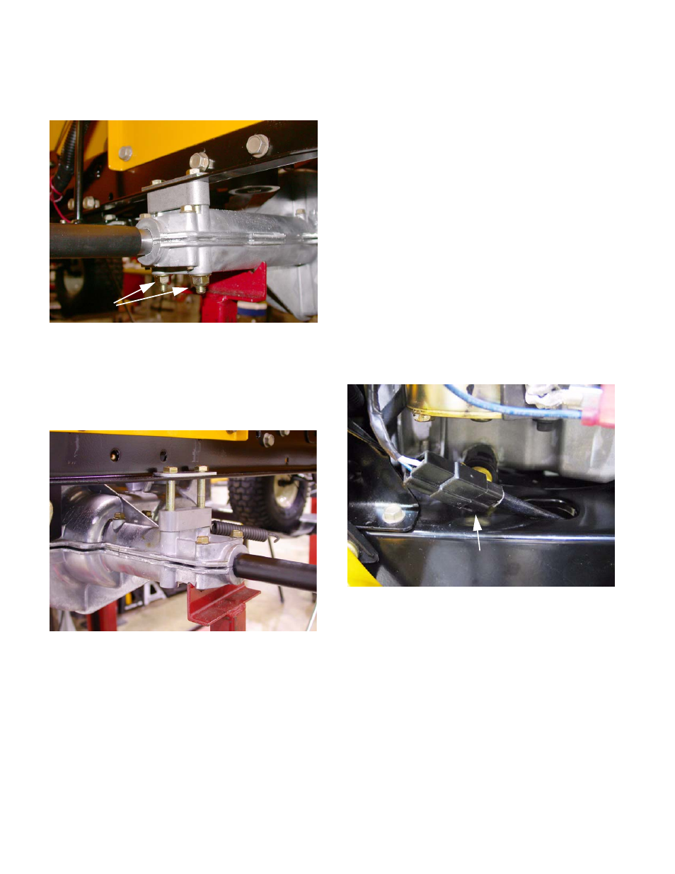 Transaxle service and internals: cvt, Traction drive belt replacement: hydrostatic lt | Cub Cadet SLT1500 Series User Manual | Page 40 / 91