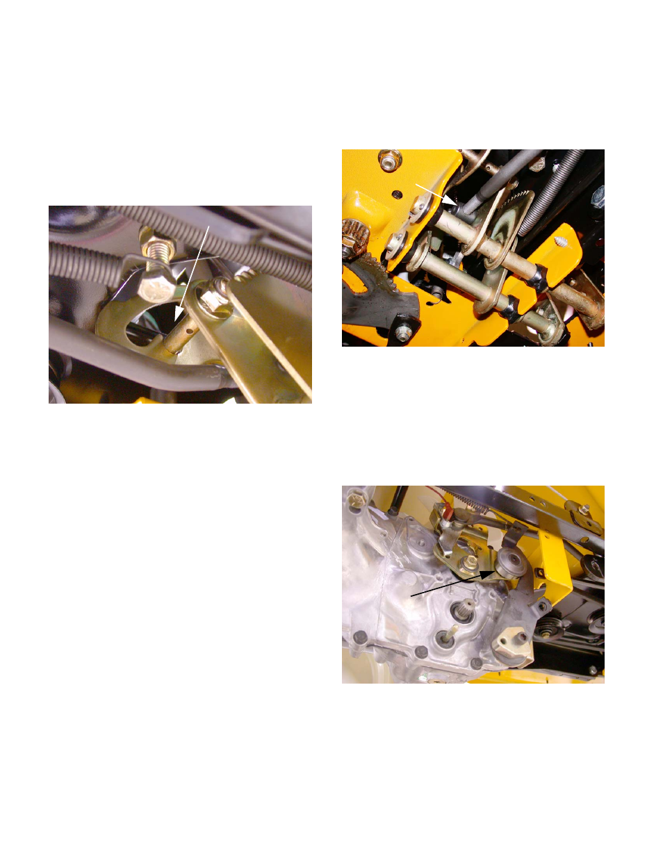 Hydro control rod adjustment | Cub Cadet SLT1500 Series User Manual | Page 46 / 91