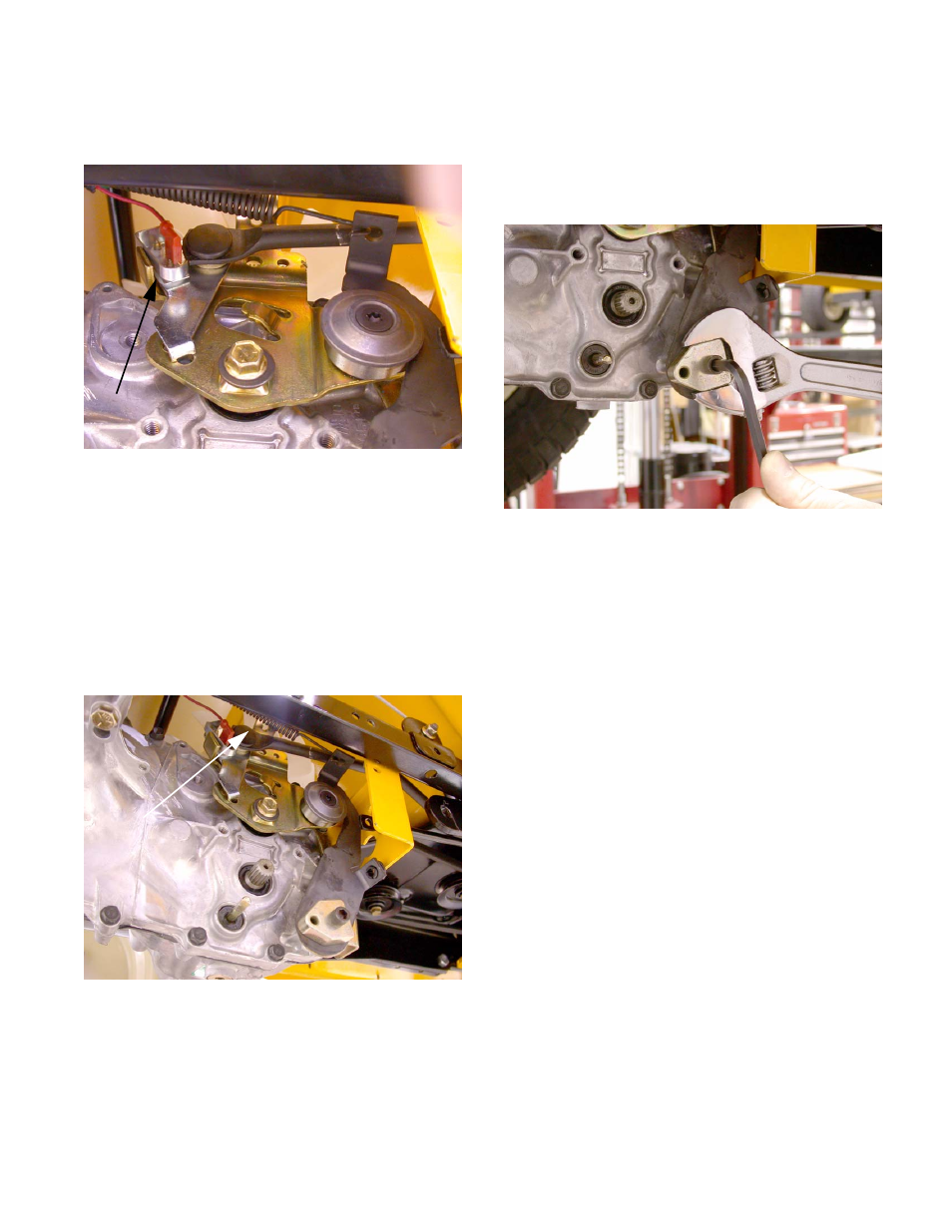 Brakes and brake adjustment: hydrostatic lt | Cub Cadet SLT1500 Series User Manual | Page 47 / 91
