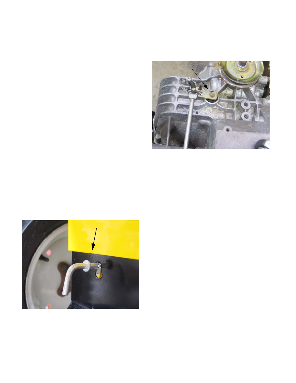 Drive system adjustment: hydrostatic gt | Cub Cadet SLT1500 Series User Manual | Page 58 / 91