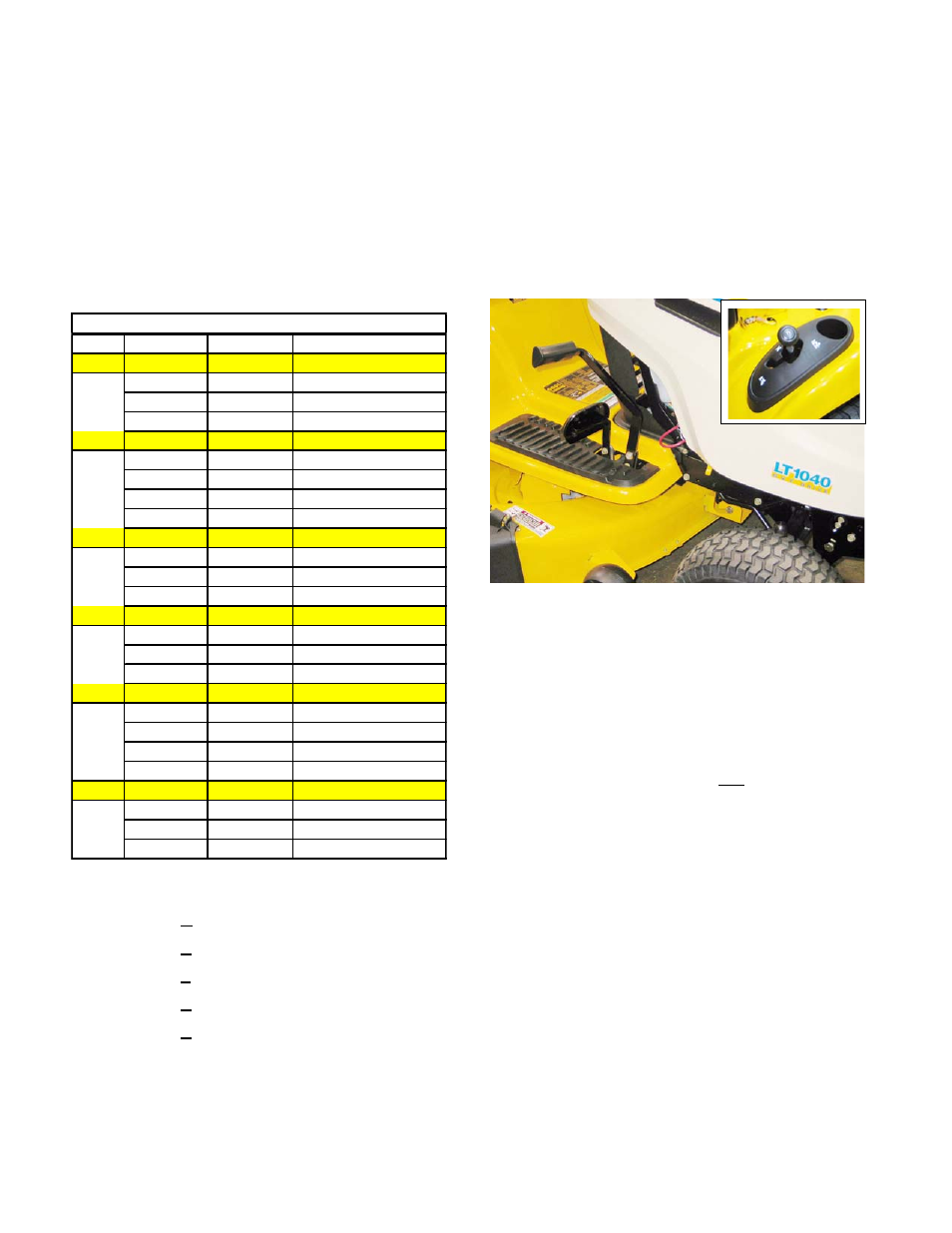 Cub Cadet SLT1500 Series User Manual | Page 6 / 91