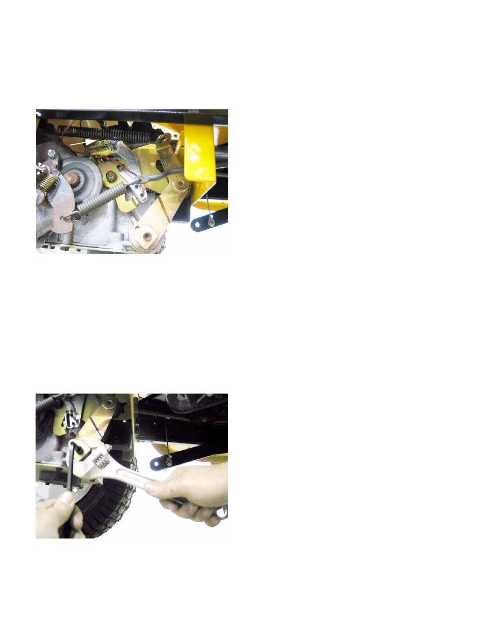 Brakes and brake adjustment: hydrostatic gt | Cub Cadet SLT1500 Series User Manual | Page 62 / 91