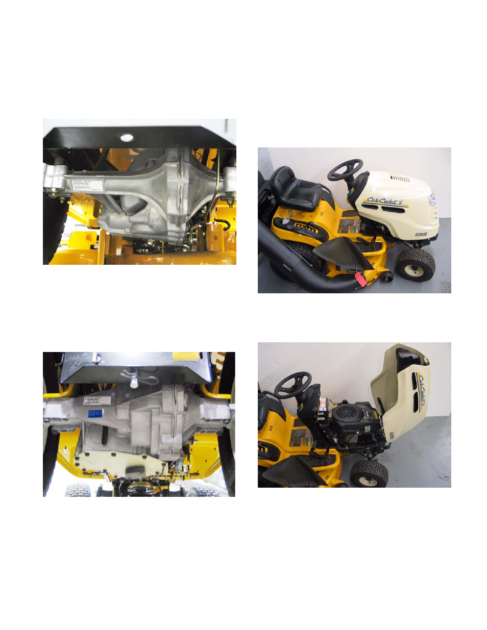New hood design | Cub Cadet SLT1500 Series User Manual | Page 7 / 91